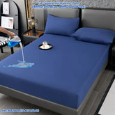 100% Waterproof Mattress Protector/Cover Blue