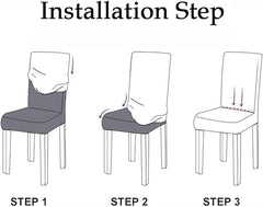 Bubble Style Fitted Chair Cover Maroon