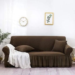 Turkish Style Sofa Cover Chocolate