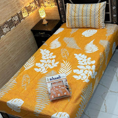 4 Pcs Single Pair Bedsheets (2x single bed sheets) 8864