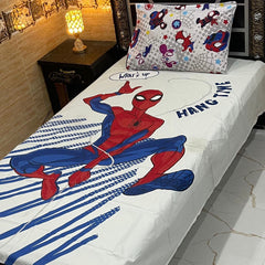 4 Pcs KIDS Single Pair Bedsheets (2x single bed sheets) KIDS 759