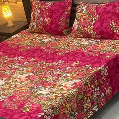 Cotton Satin King Size Bed Sheet STN 038