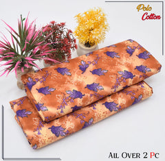 2 Piece – Cotton Digital Print Suit ( Design LS115)