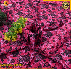 2 Piece – Cotton Digital Print Suit ( Design LS145)