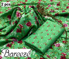 2 Piece – Cotton Digital Print Suit ( Design LS140)