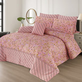 7 Pcs Comforter Set King Size Design KCC 00331