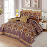 7 Pcs Comforter Set King Size Design KCC 00335