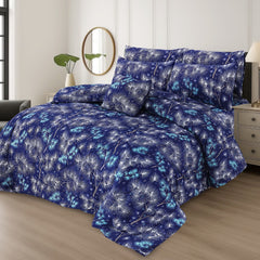 7 Pcs Comforter Set King Size Design KCC 00346