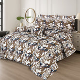 7 Pcs Comforter Set King Size Design KCC 00348