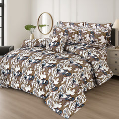 7 Pcs Comforter Set King Size Design KCC 00348