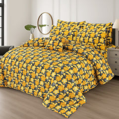 7 Pcs Comforter Set King Size Design KCC 00338