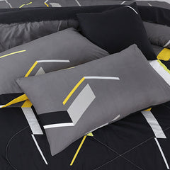 7 Pcs Comforter Set King Size Design KCC 00350