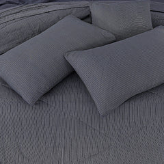 7 Pcs Comforter Set King Size Design KCC 00410