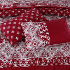 7 Pcs Comforter Set King Size Design KCC 00406