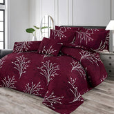 7 Pcs Comforter Set King Size Design KCC 00400