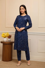 2 Piece – Cotton Digital Print Suit Design LS643