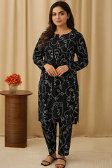 2 Piece – Cotton Digital Print Suit Design LS645