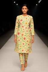 2 Piece – Cotton Digital Print Suit Design LS651