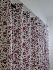 Premium Cotton Duck Printed Window Curtains – Washable & Guaranteed