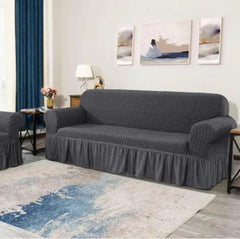 New Turkish Bubble Sofa Cover Gray