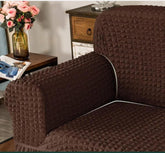 New Turkish Bubble Sofa Cover Chocolate