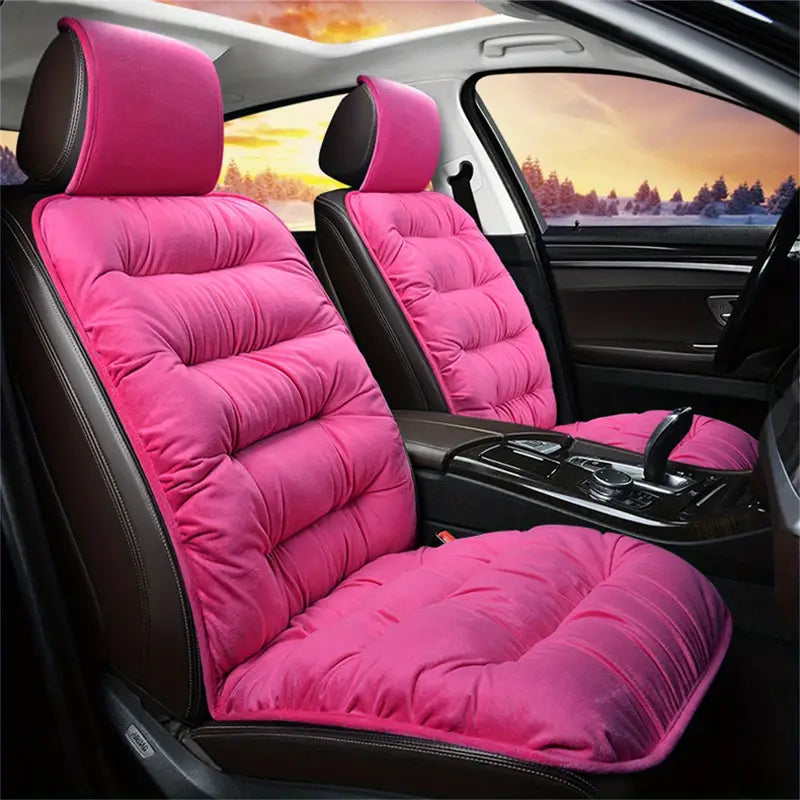 Extra Soft Quilted Car Seat Cushion(Valvet)