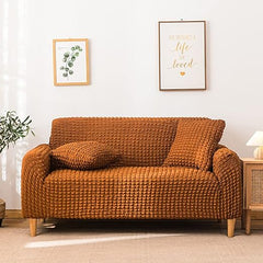 Stretchable Fitted Turkish Bubble Sofa Cover Cooper