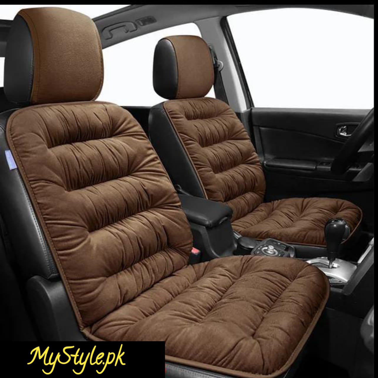 Extra Soft Quilted Car Seat Cushion(Valvet)