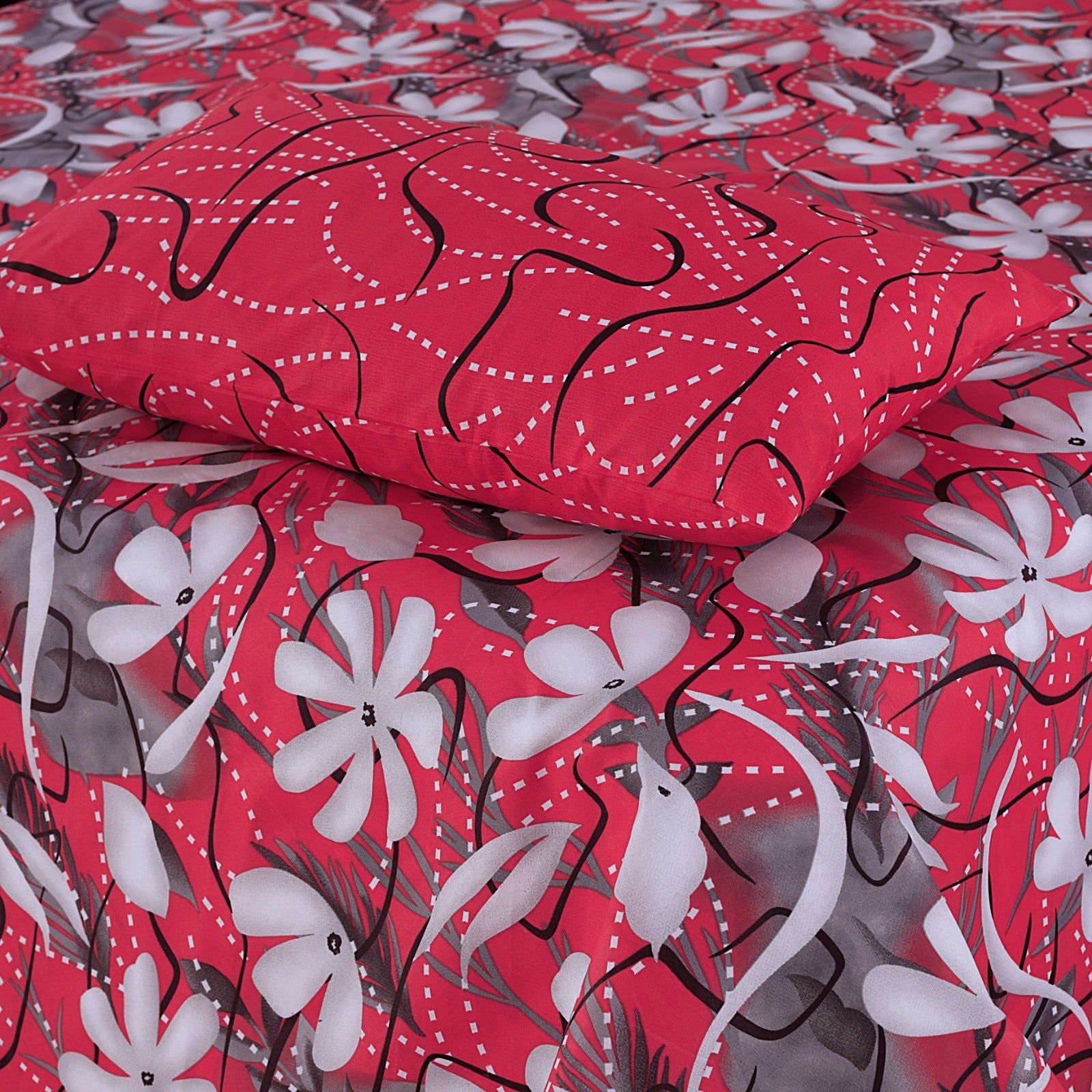 3 Pcs Cotton Bed sheet B 125