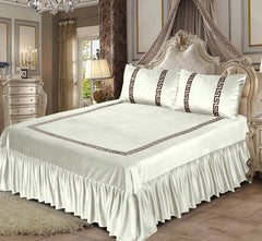 3 Pcs velvet Bedsheet Set VFR 06