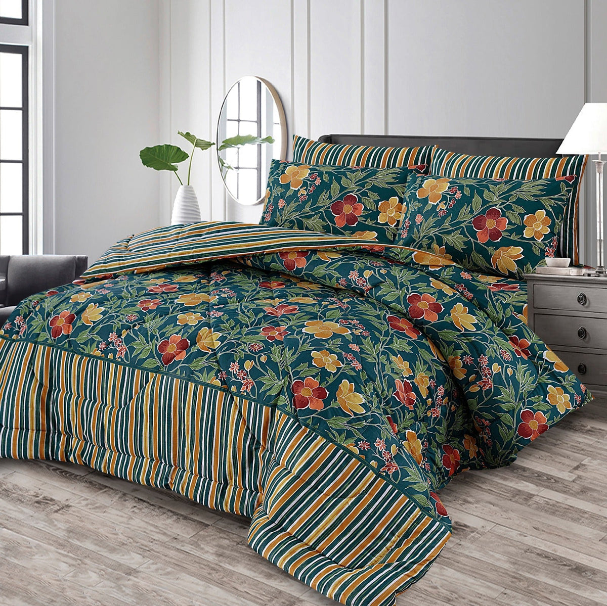 6 pc Winter Razai Set (Heavy Filling) RZ-51