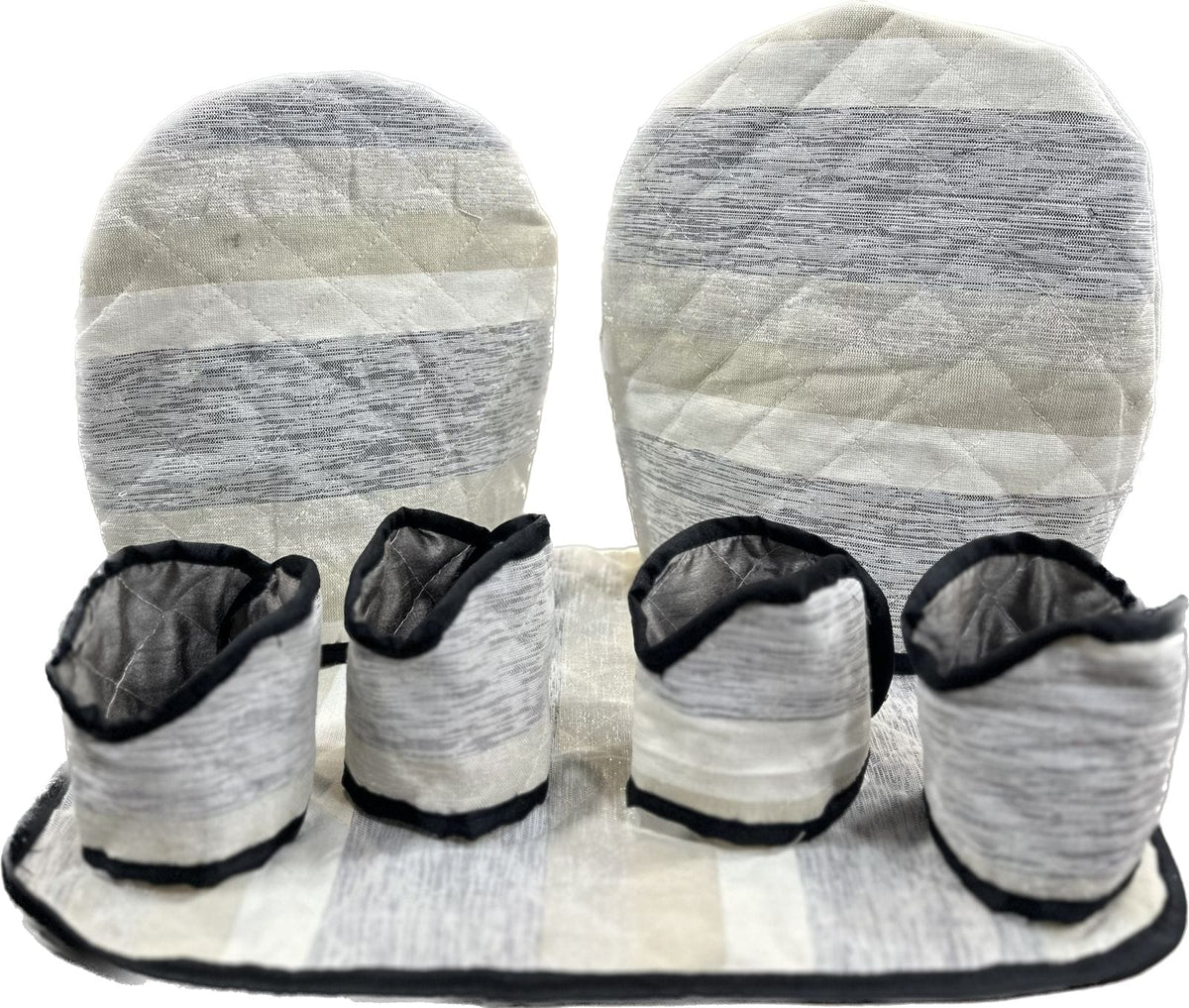 QUILTED 7PC COFFEE COZY SETS TCZ 002