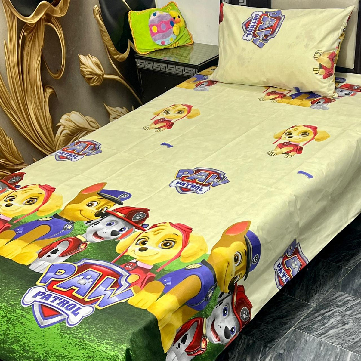 4 Pcs KIDS Single Pair Bedsheets (2x single bed sheets) KIDS 764