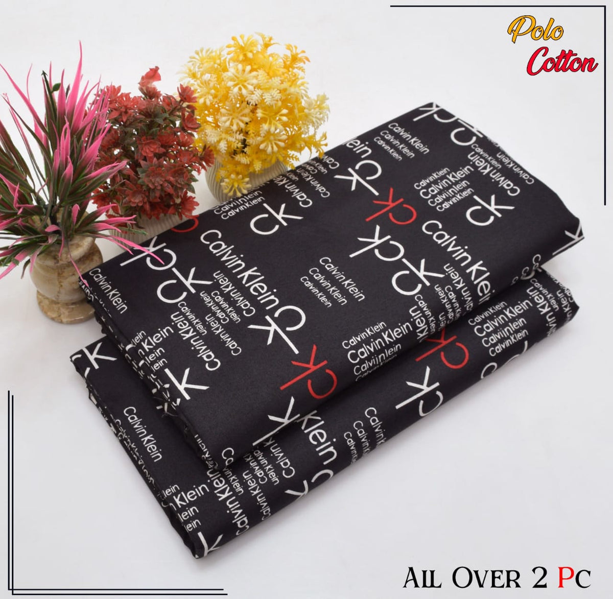 2 Piece – Cotton Digital Print Suit ( Design LS116)