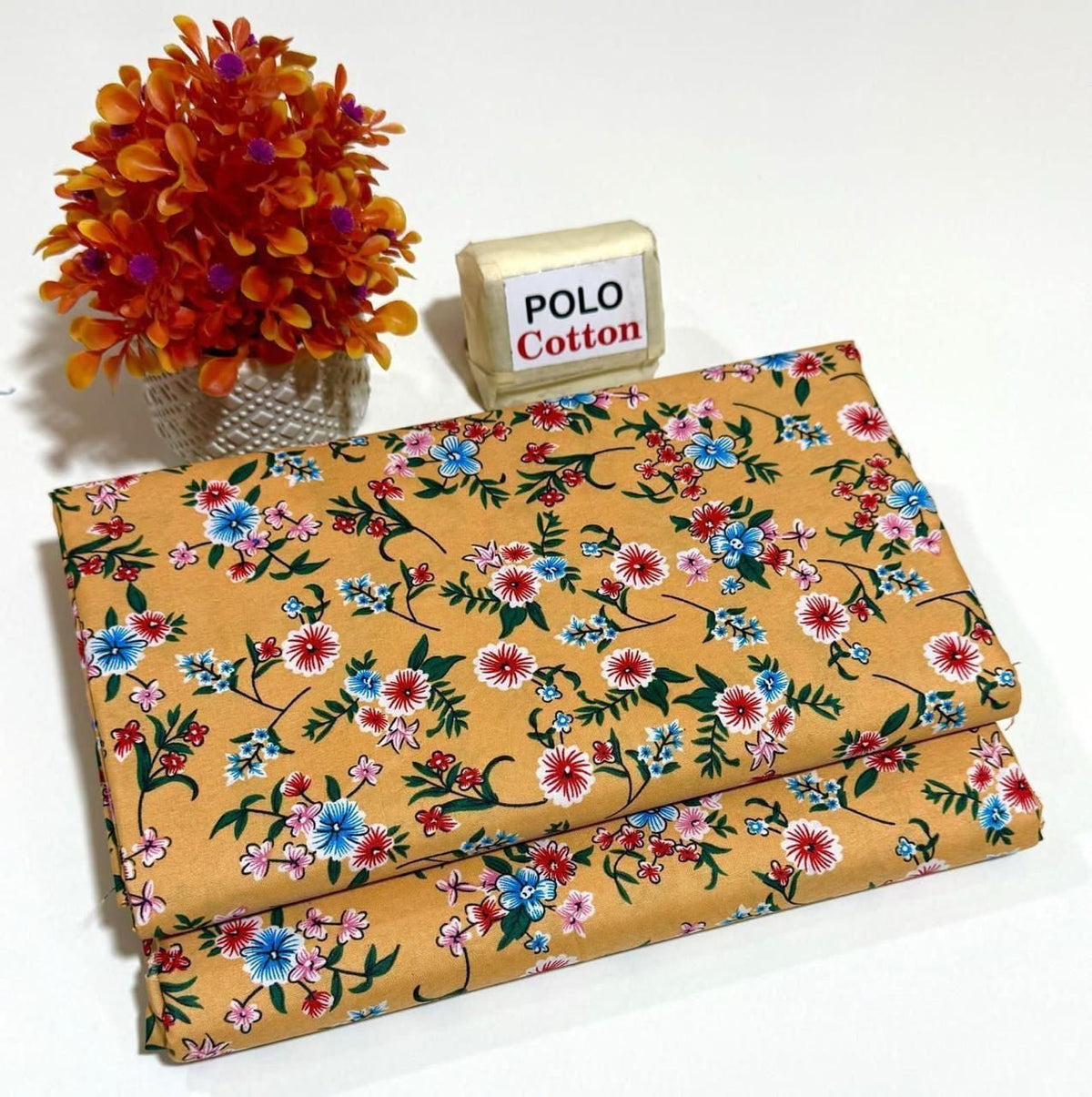 2 Piece – Cotton Digital Print Suit ( Design LS183)