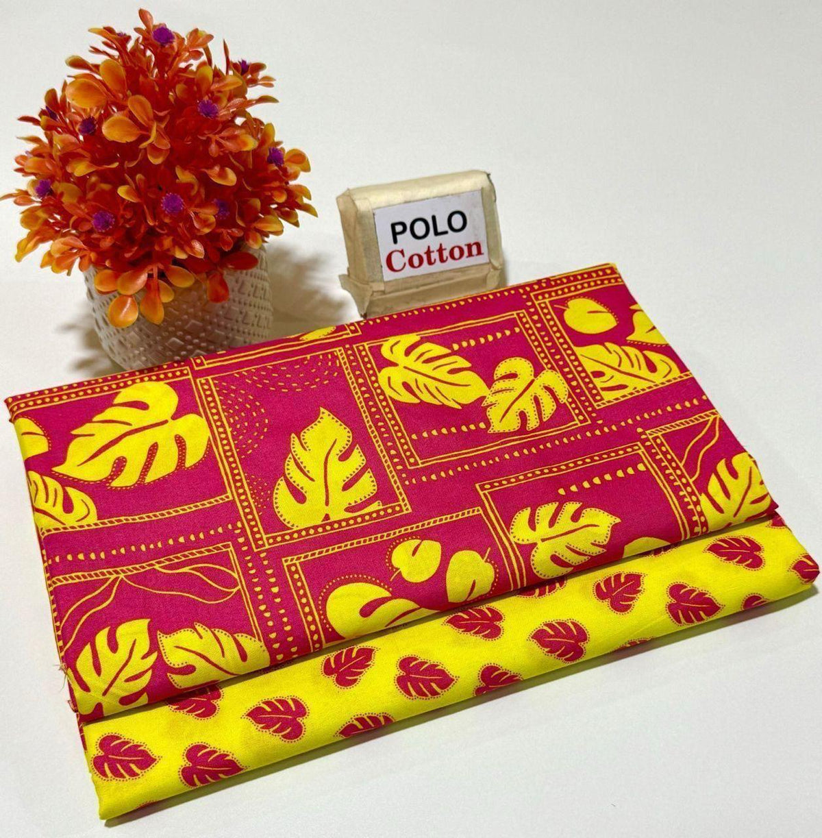 2 Piece – Cotton Digital Print Suit ( Design LS181)