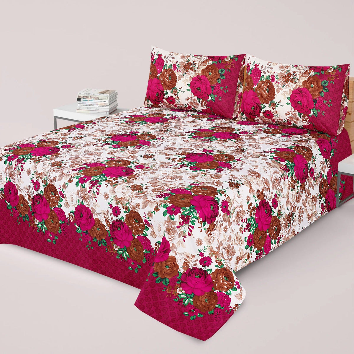 3 Pcs Bed sheet B-299