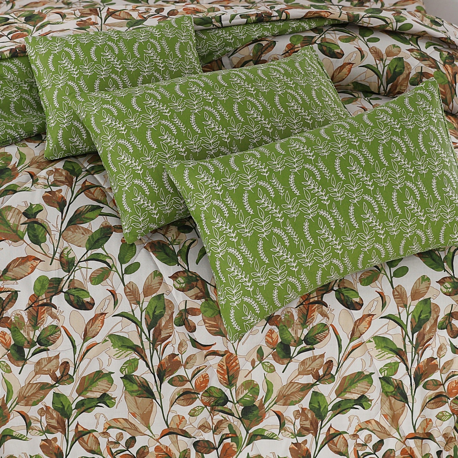 7 Pcs Comforter Set King Size Design KCC 00324