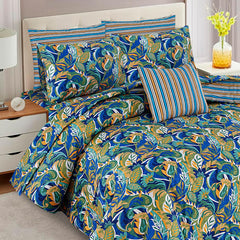 7 Pcs Comforter Set King Size Design KCC 00334