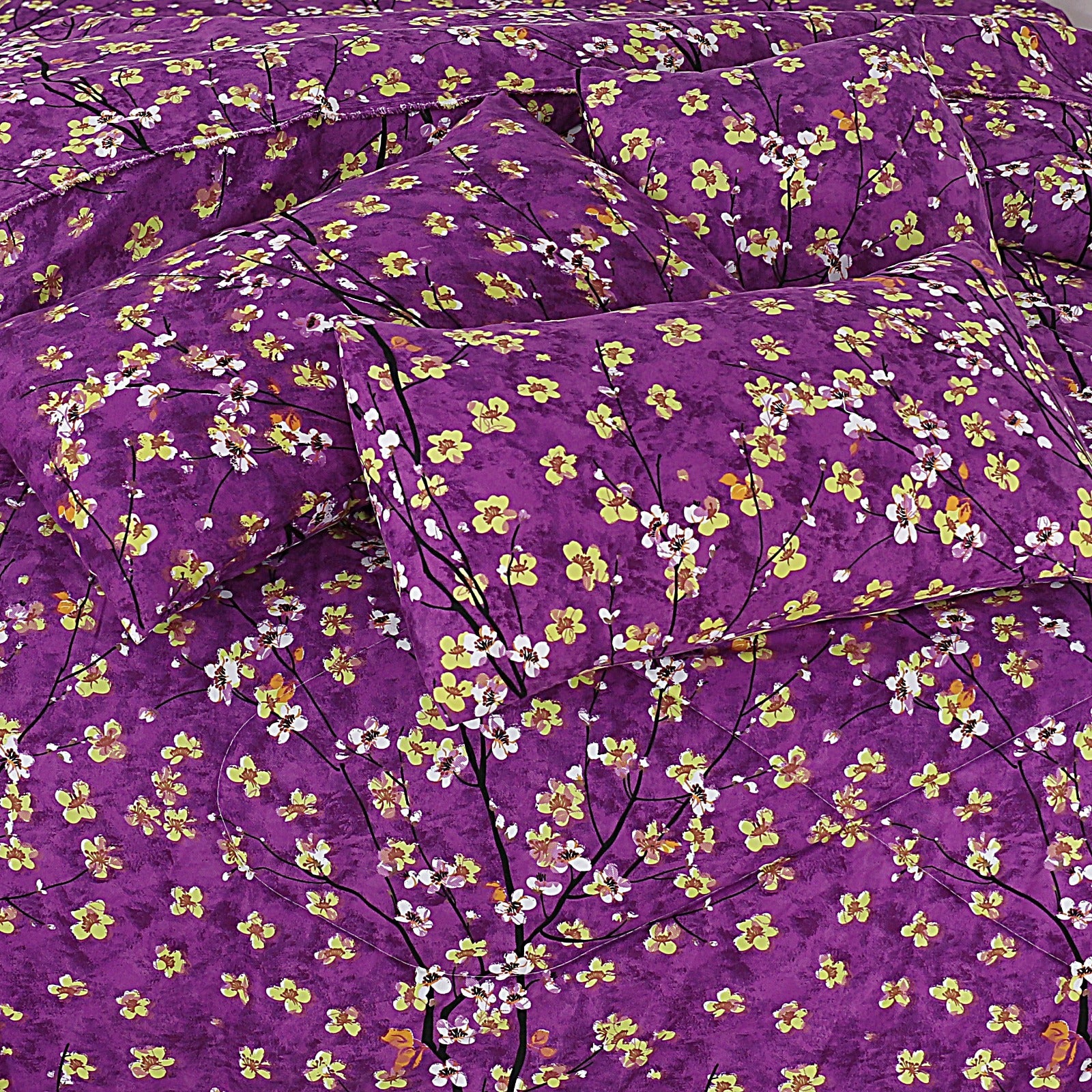 7 Pcs Comforter Set King Size Design KCC 00344