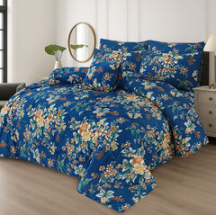 7 Pcs Comforter Set King Size Design KCC 00349