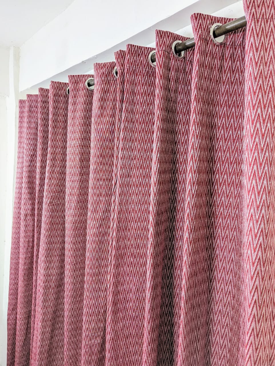 Export Leather Double-Sided Curtain – Heavy Fabric | 92x55 | Premium Quality