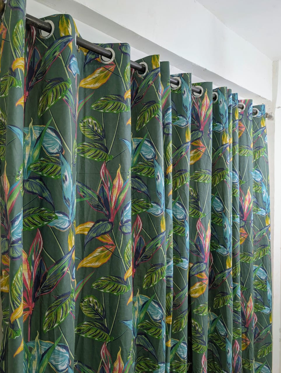 Premium Cotton Duck Printed Window Curtains – Washable & Guaranteed