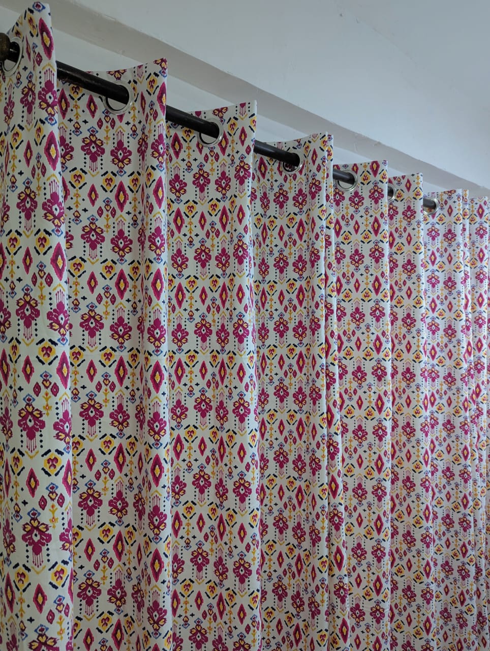 Premium Cotton Duck Printed Window Curtains – Washable & Guaranteed