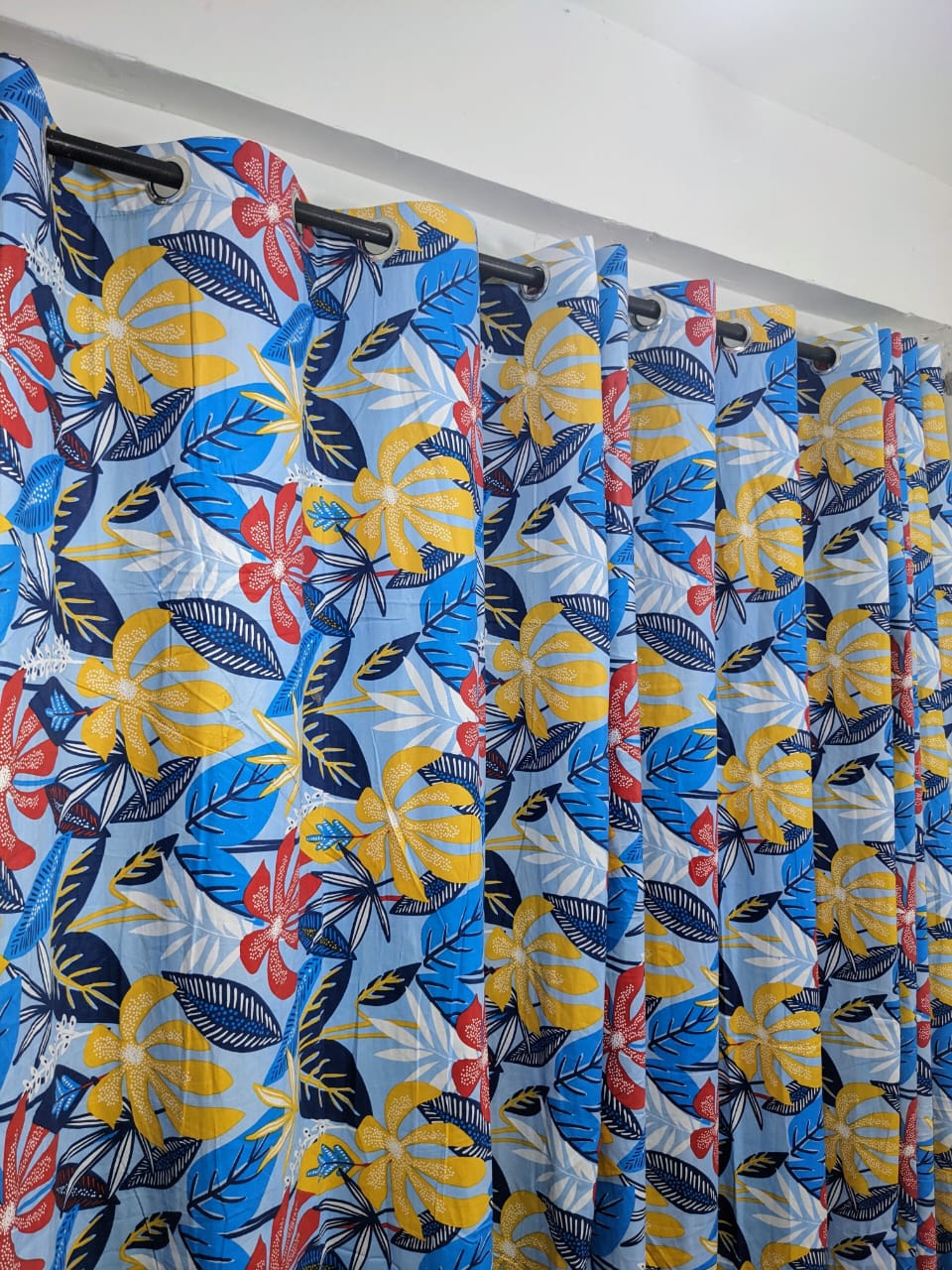 Premium Cotton Duck Printed Window Curtains – Washable & Guaranteed