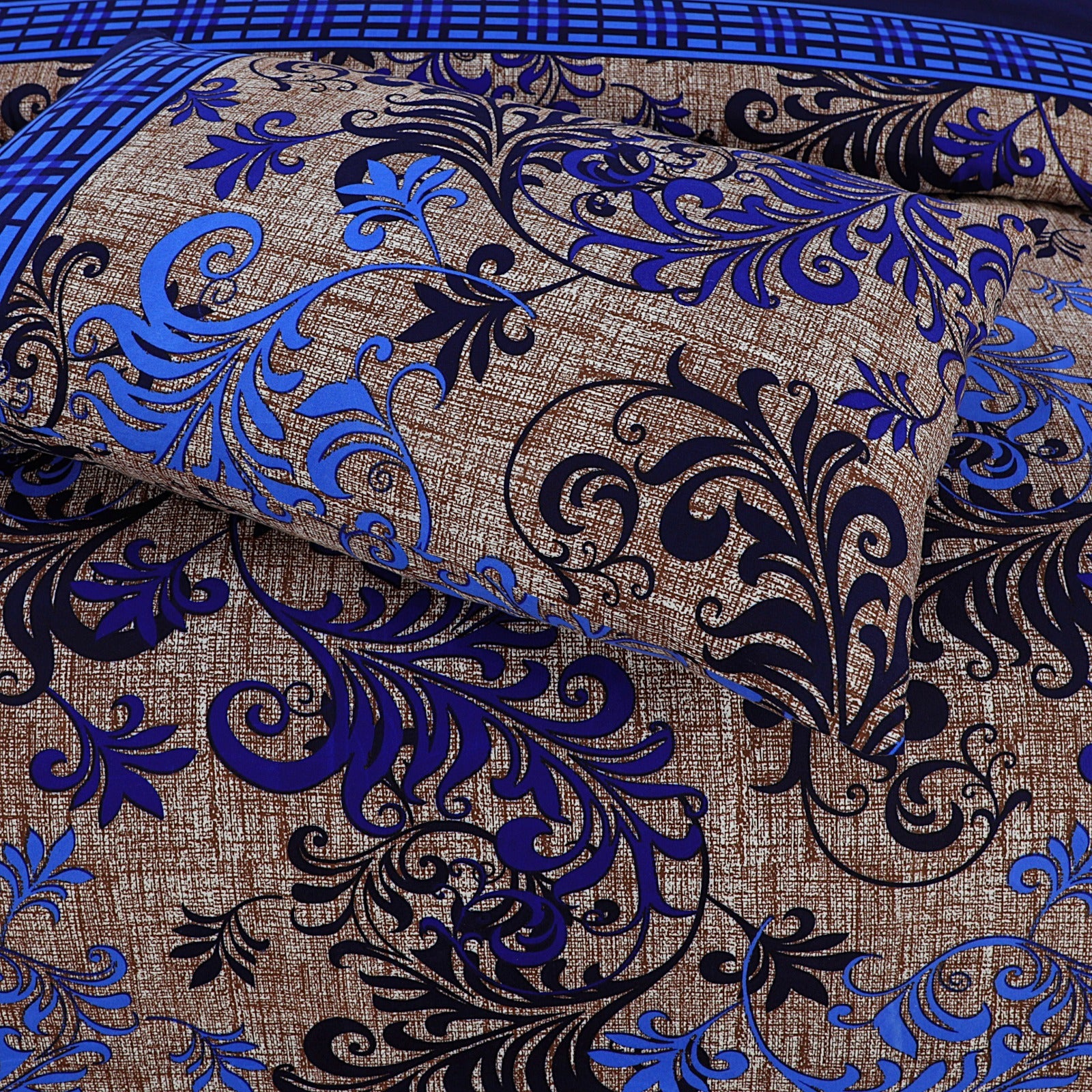 Cotton Satin King Size Bed Sheet STN 036