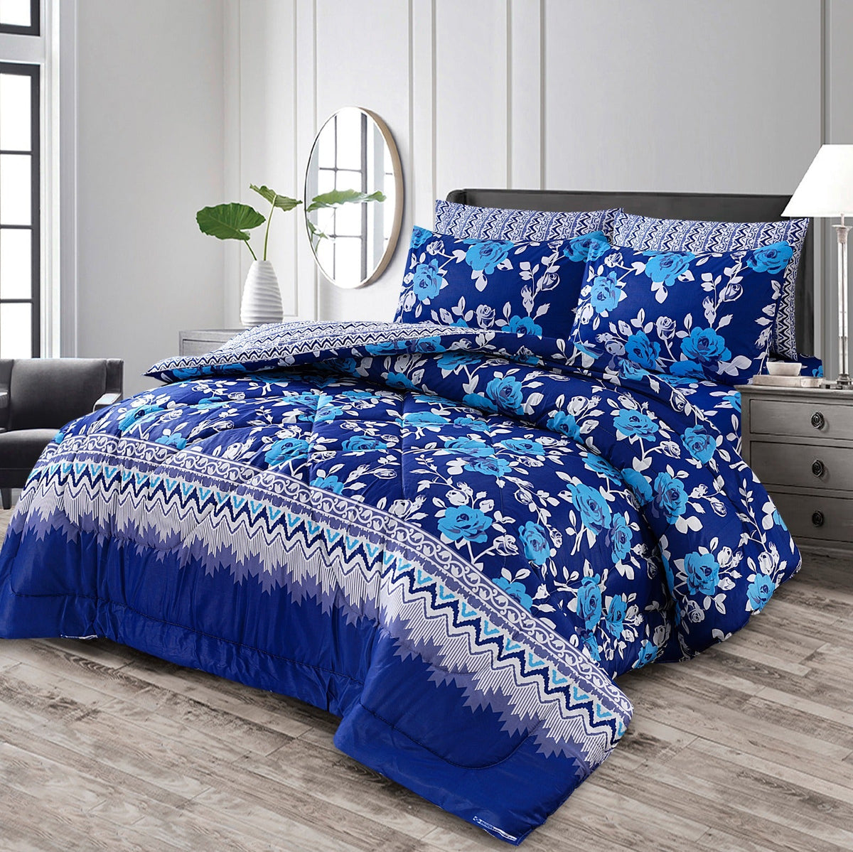 6 pc Winter Razai Set (Heavy Filling) RZ-46