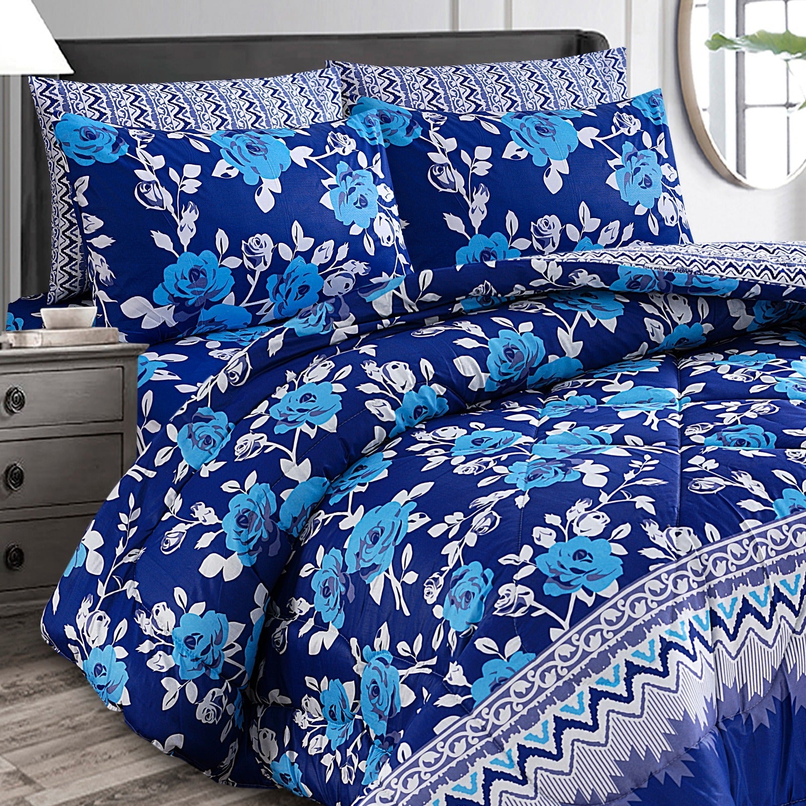 6 pc Winter Razai Set (Heavy Filling) RZ-46