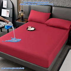 100% Waterproof Mattress Protector/Cover Maroon